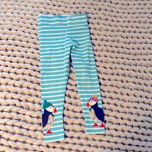 Mini Boden Penguin Leggings 3-4Y